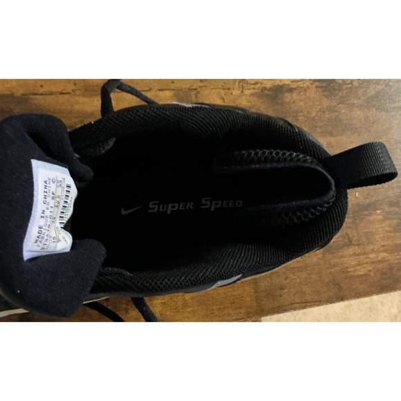 Vintage 2006 NIKE SUPER SPEED 3/4 FOOTBALL CLEATS 313419-011 Men\'s Black SIZE 15 main image 4
